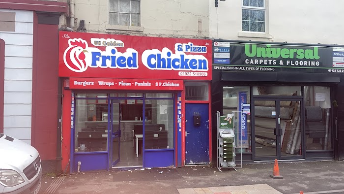 Uk Golden fried chicken & pizza